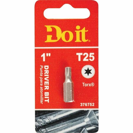 ALL-SOURCE T25 TORX 1 In. Insert Screwdriver Bit 307591DB